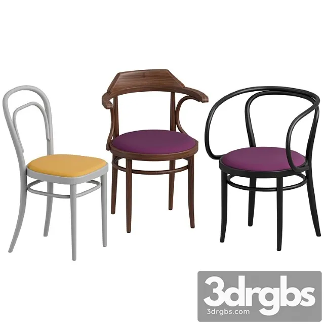 Thonet Chairs 209p 214p 233p Upholstery 1 3dsmax Download