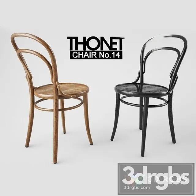 Thonet NO 14 Chair 3dsmax Download