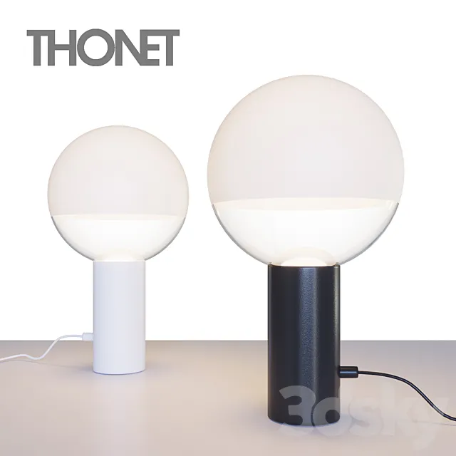 THONET’S KUULA TABLE LAMP 3DS Max Model