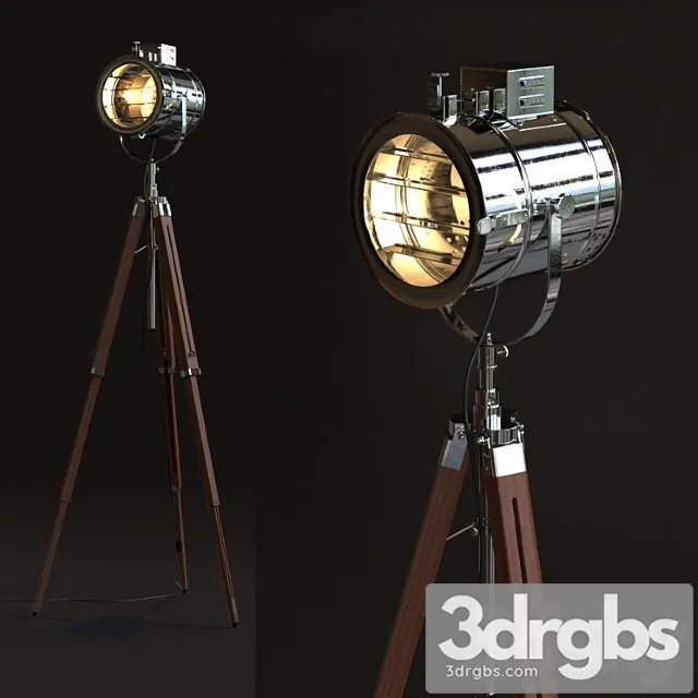 Thor vintage stage searchlight 3dsmax Download