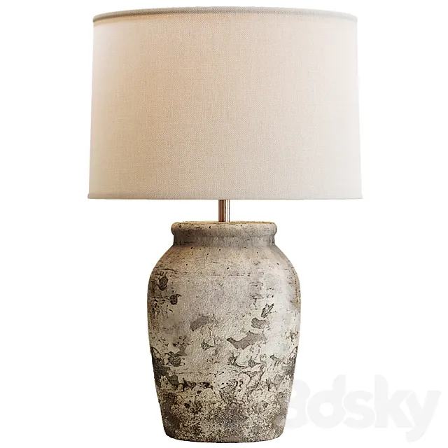 Thornton Table Lamp 3ds Max