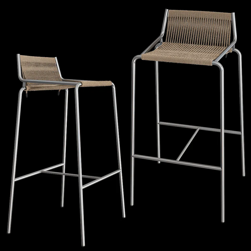 Thorup Copenhagen – Bar stool Noel 3ds Max