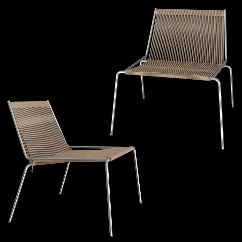 Thorup Copenhagen – Lounge chair Noel 3ds Max