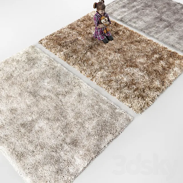 Three carpet 5 3ds Max