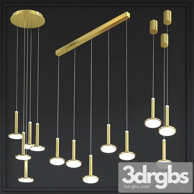 Three chandeliers palencia 3dsmax Download