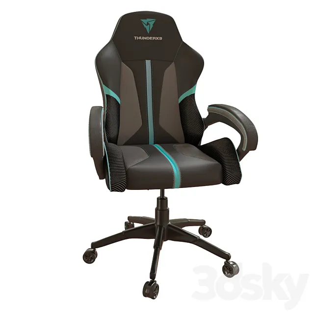 ThunderX3 gaming chair 3DS Max Model