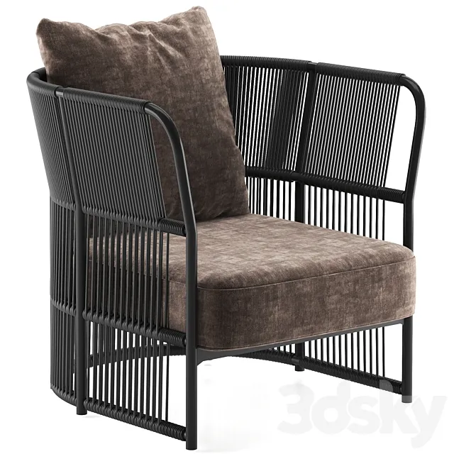 TIBIDABO LOUNGE CHAIR 3DS Max Model
