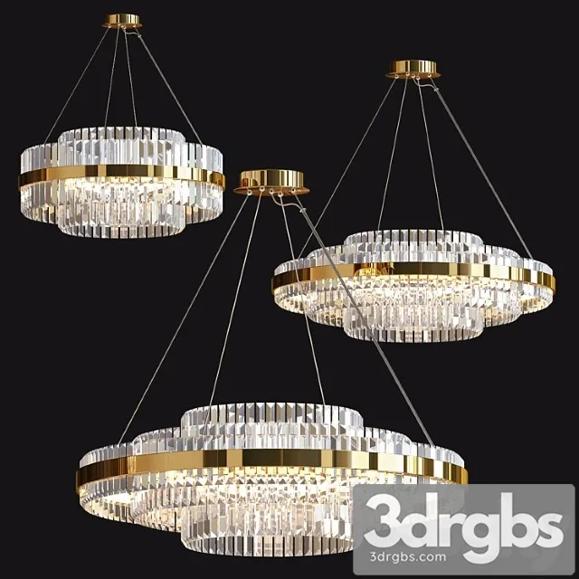 Tiered Crystal Led Chandelier 3dsmax Download