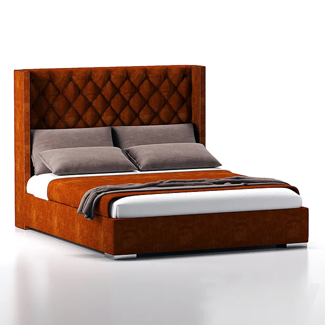 Tiffany Bed 2 (1400) 3ds Max