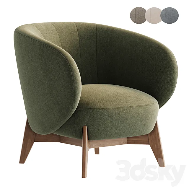 Tilar Armchair by Divan.ru 3ds Max