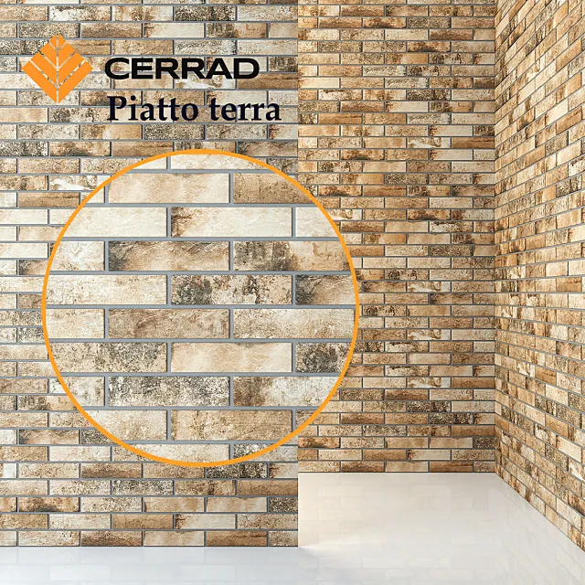 Tile Cerrad Piatto terra 3ds Max