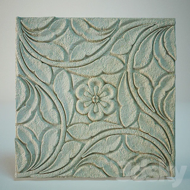 Tile decor 3ds Max