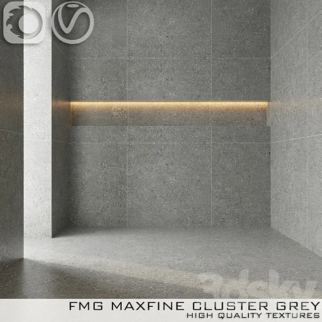 Tile FMG CLUSTER GRAY 3ds Max