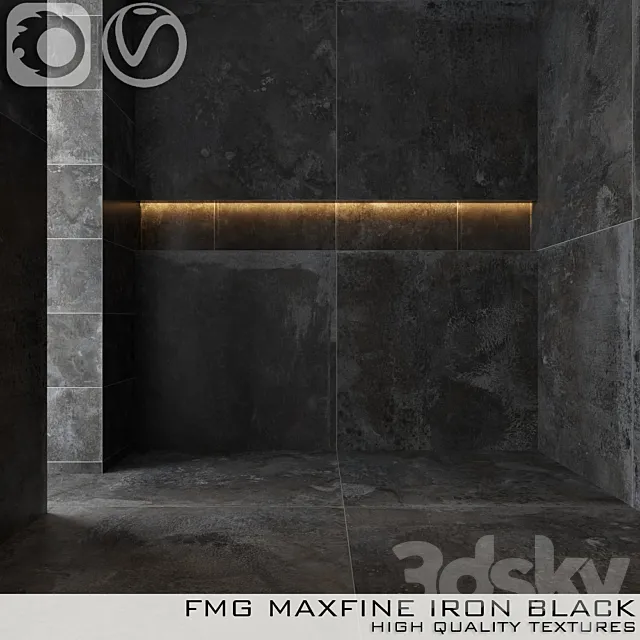 Tile FMG IRON BLACK 3ds Max