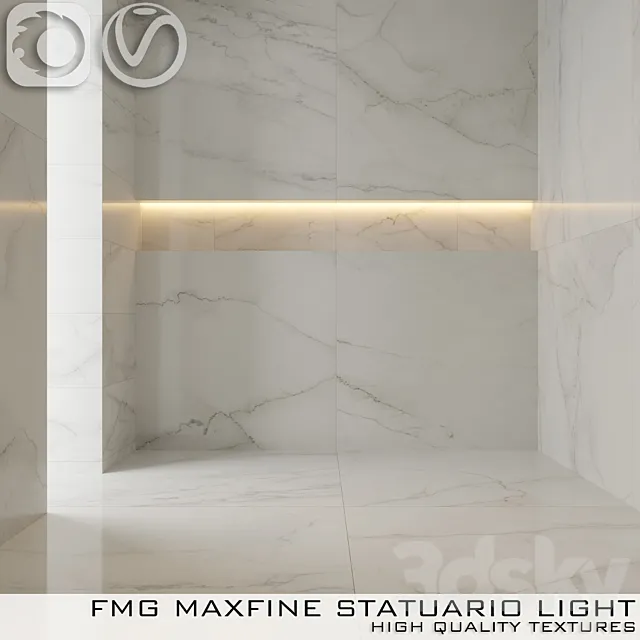 Tile FMG STATUARIO LIGHT 3ds Max