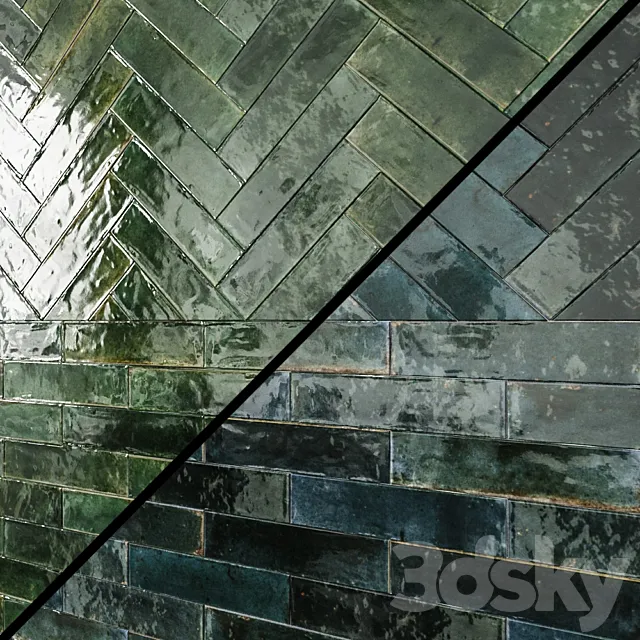 tile HOXTON RANGE 3ds Max