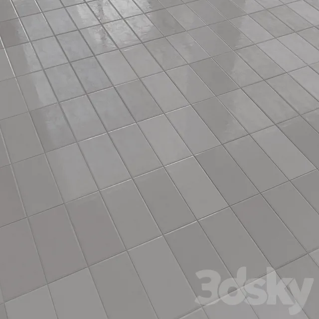 Tile Kerama Marazzi Tortona 7.4×15 3ds Max