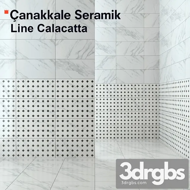 Tile line calacatta 3dsmax Download