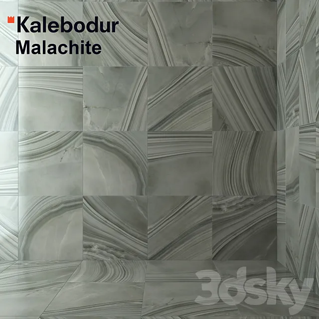 Tile Malachite 3DS Max Model