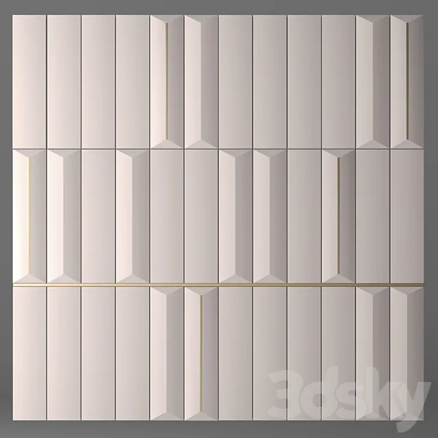 Tile mosaic 02 3ds Max
