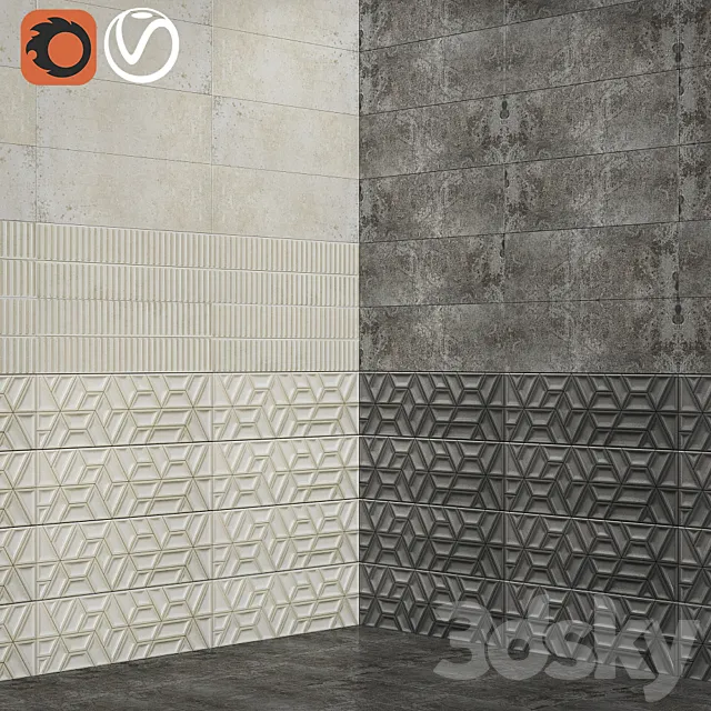 Tile Paloma 3DS Max Model