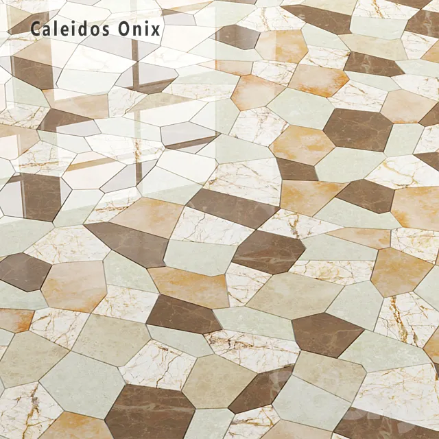 Tile Sicis SiciStone Caleidos Onix 3DS Max Model