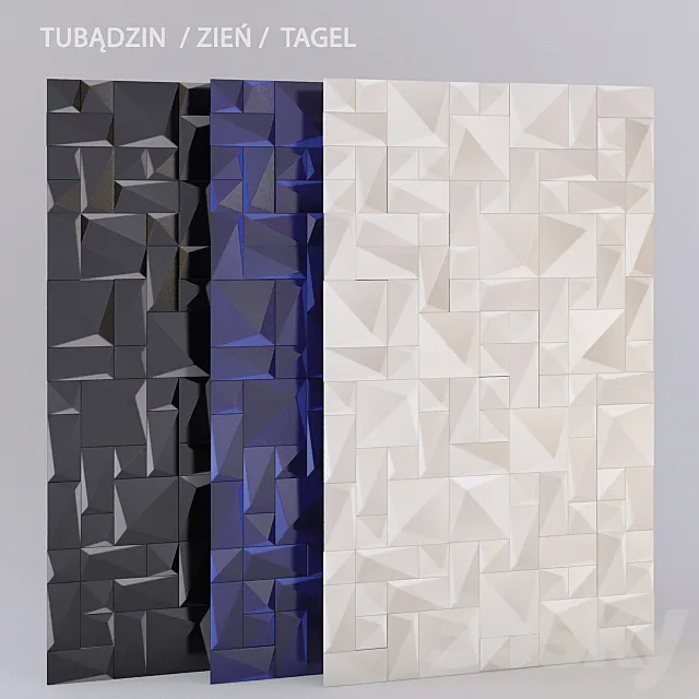 TILE TUBADZIN ZIEN BERLIN TAGEL 3DS Max Model