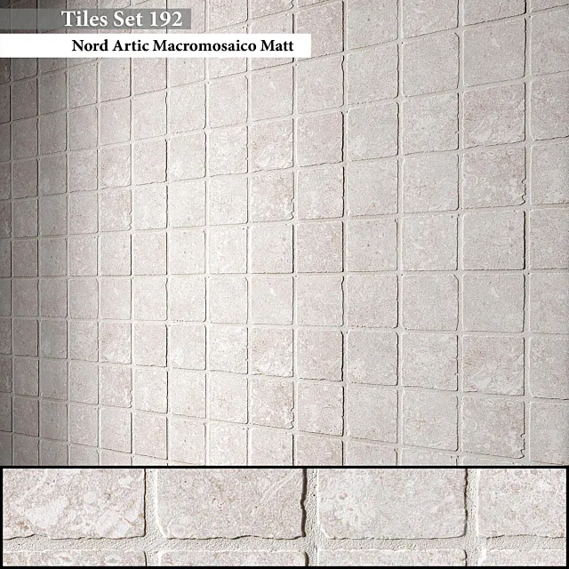 Tiles set 192 3ds Max