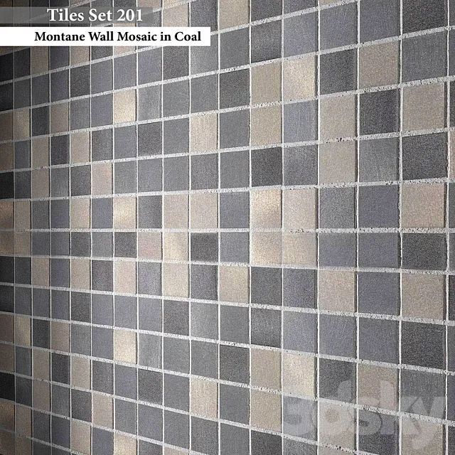 Tiles set 201 3DS Max Model