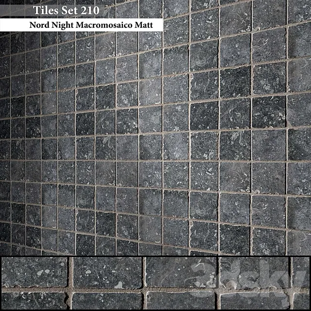 Tiles set 210 3ds Max