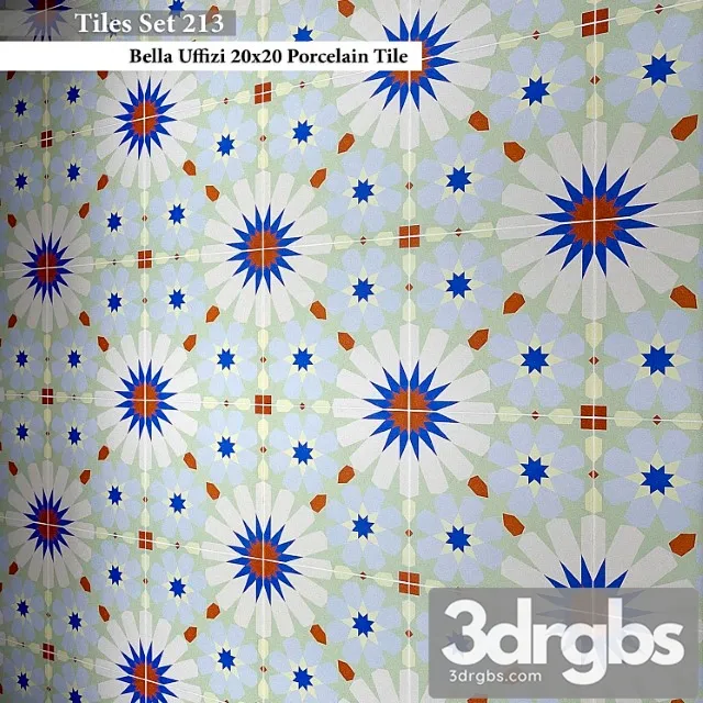 Tiles set 213 3dsmax Download