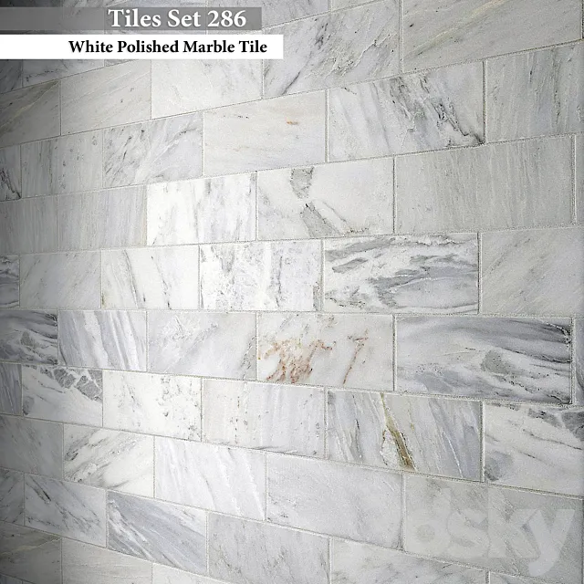 Tiles set 286 3ds Max