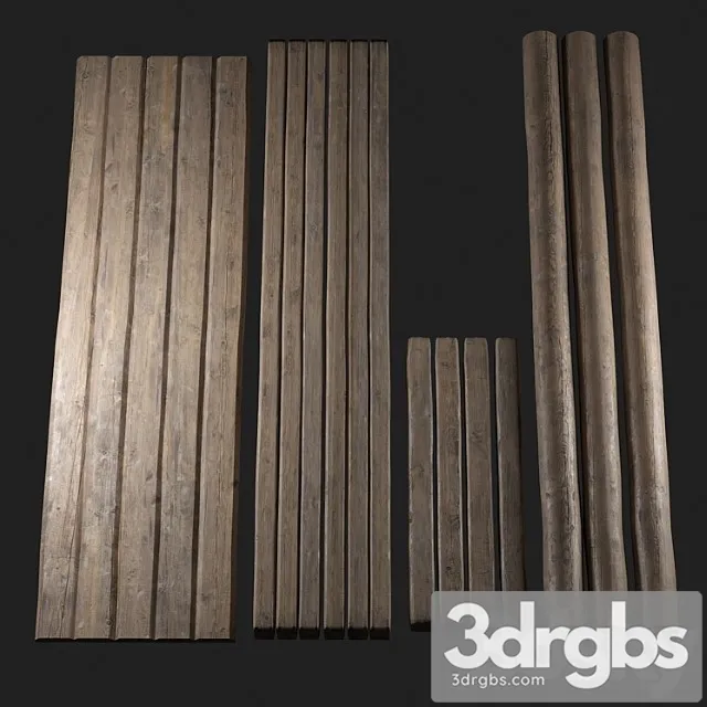 Timber logs 3dsmax Download