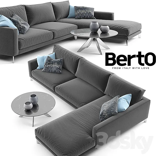 TIME BREAK SECTIONAL SOFA 3DSMax File