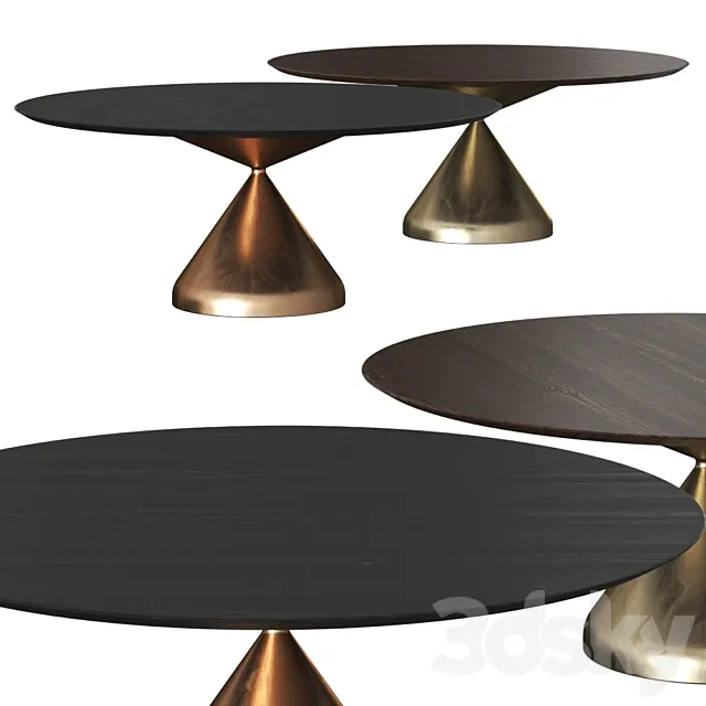 Time & Style Drop Casting Dining Tables 3ds Max