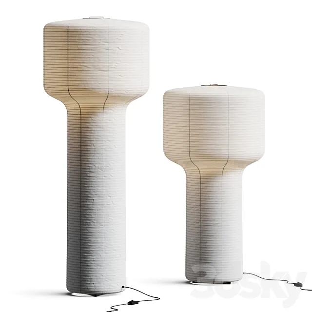 Time & Style Tourou Floor Lamps 3DS Max Model