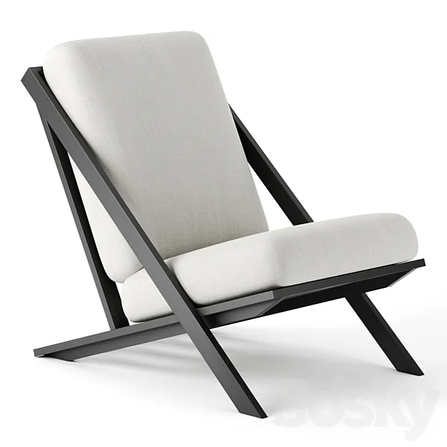 Timeless Relax Club Chair by Gandia Blasco 3DSMax File