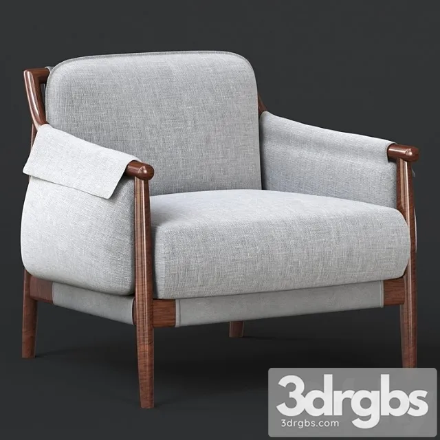 Times lounge fabric armchair