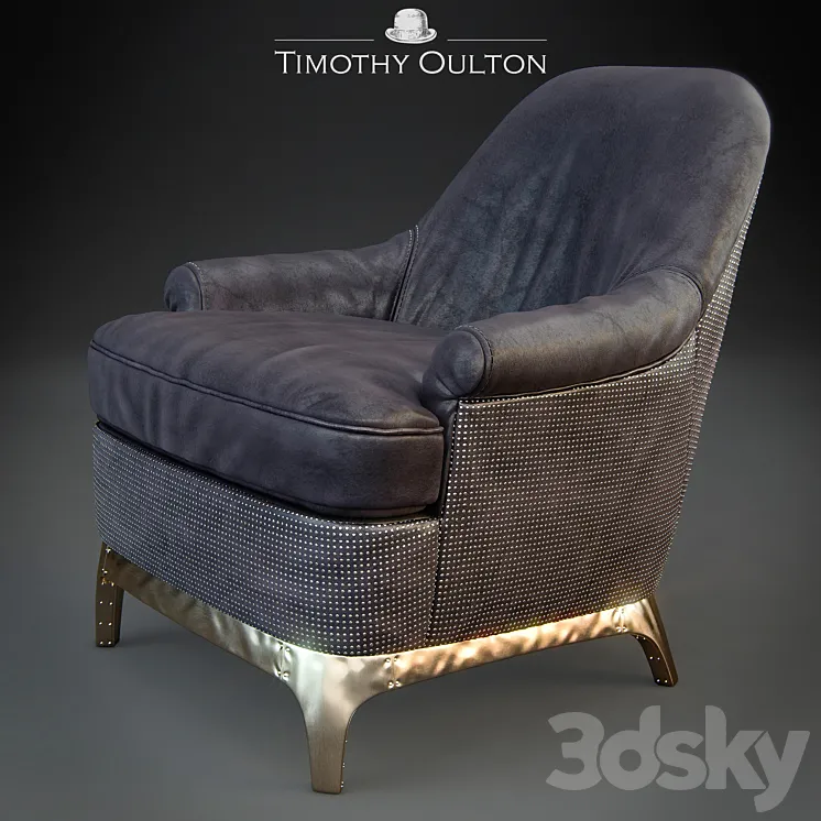 Timothy Oulton Bastille Armchair 3DS Max