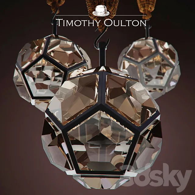 Timothy Oulton Geode Pendant 3DS Max Model