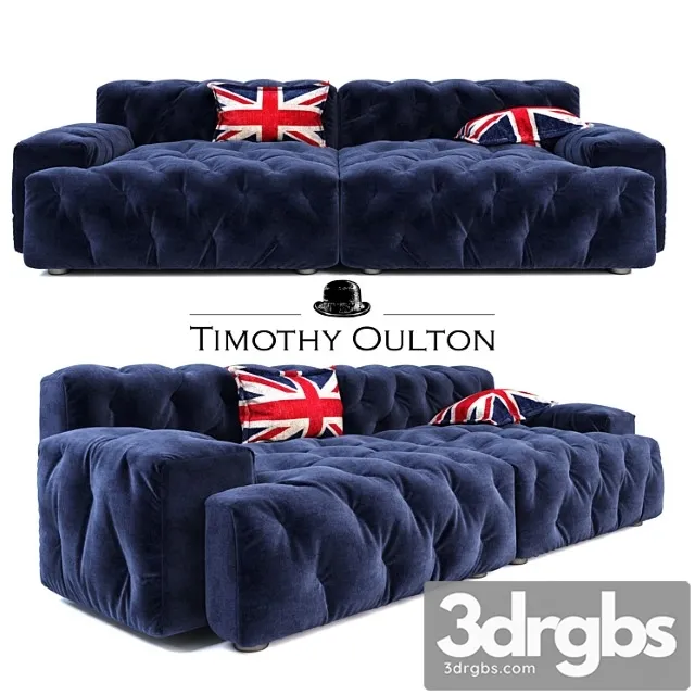 Timothy Oulton Pincushion Sectional Sofa 3dsmax Download