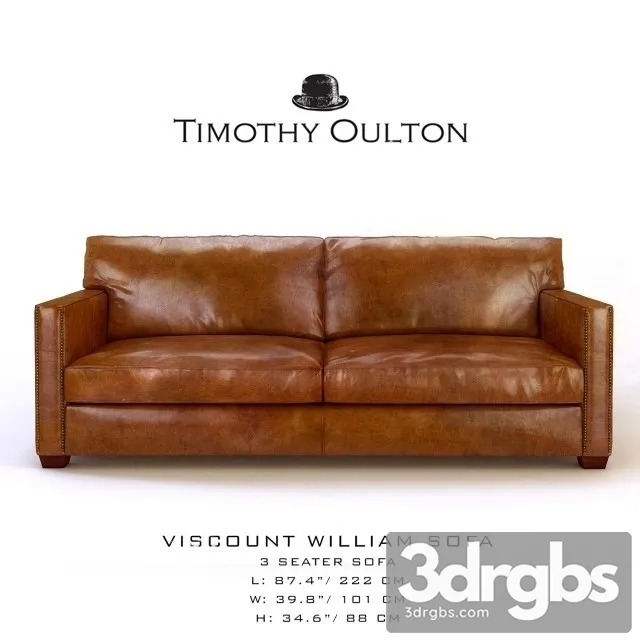 Timothy Oulton Viscount William Sofa 3dsmax Download