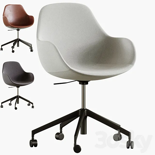 Tissiana desk chair 3ds Max