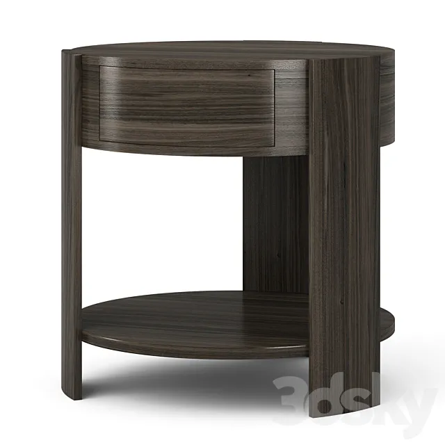 Titawin bedside table 3ds Max