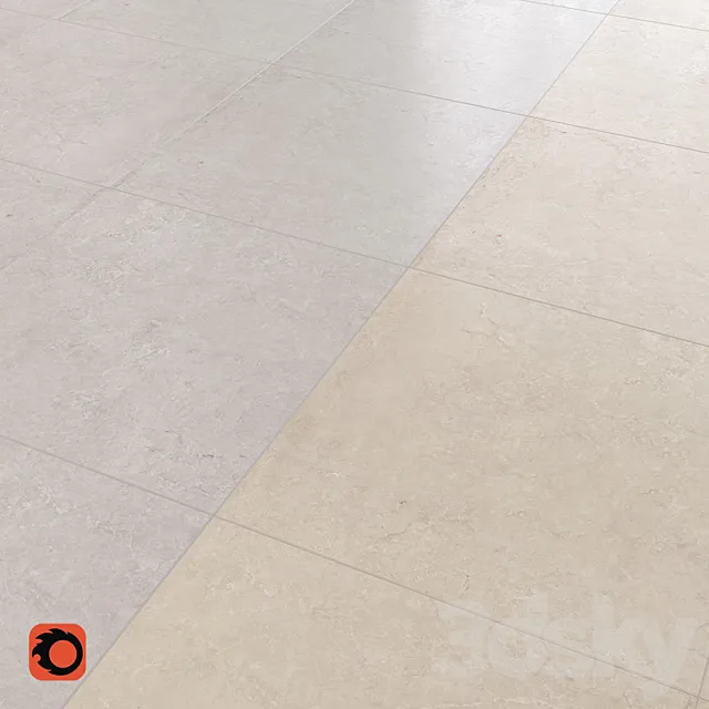 Tivoli Collection floor tile 3ds Max