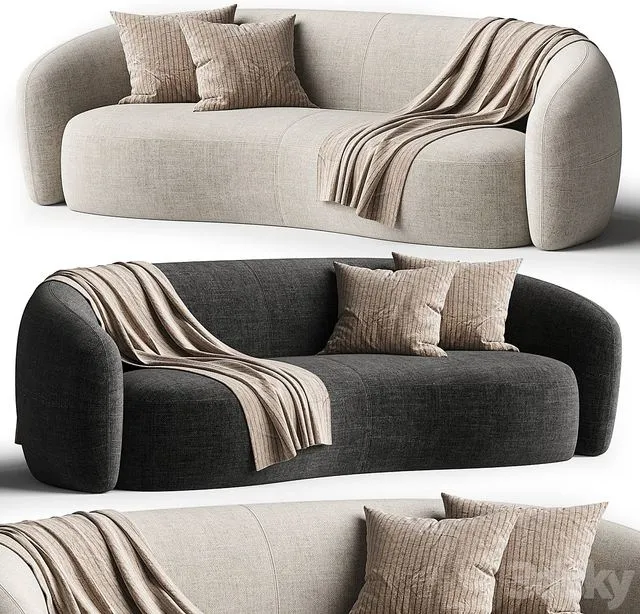 Tivoli SOFA Meroni va Kolzani 3dsMax Model