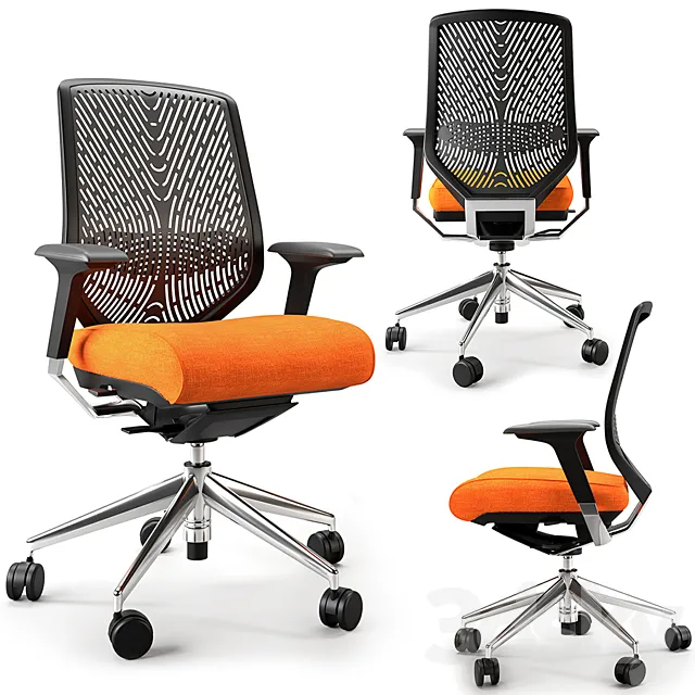 TNK Office Chair 3DS Max Model