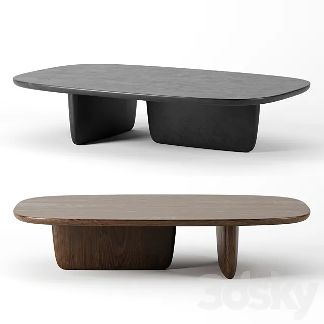 Tobi ishi coffee table by B&B italia 3DSMax File