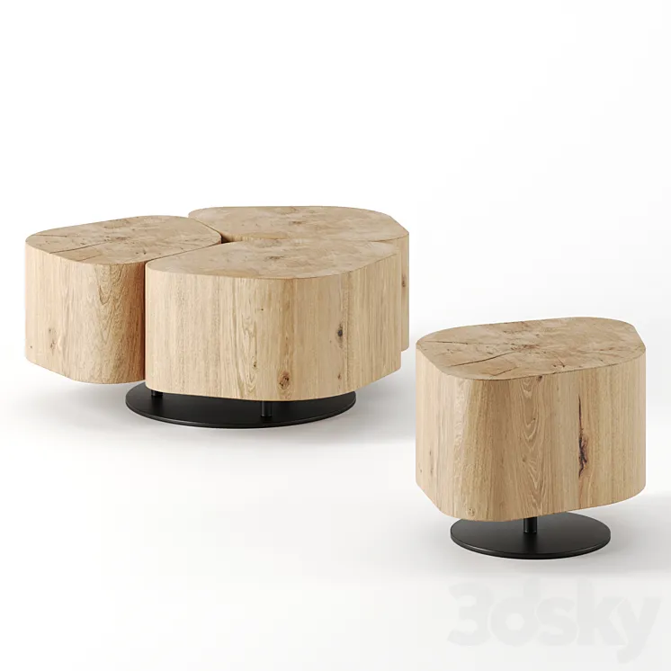 Tobi tables by Riva1920 3DS Max Model