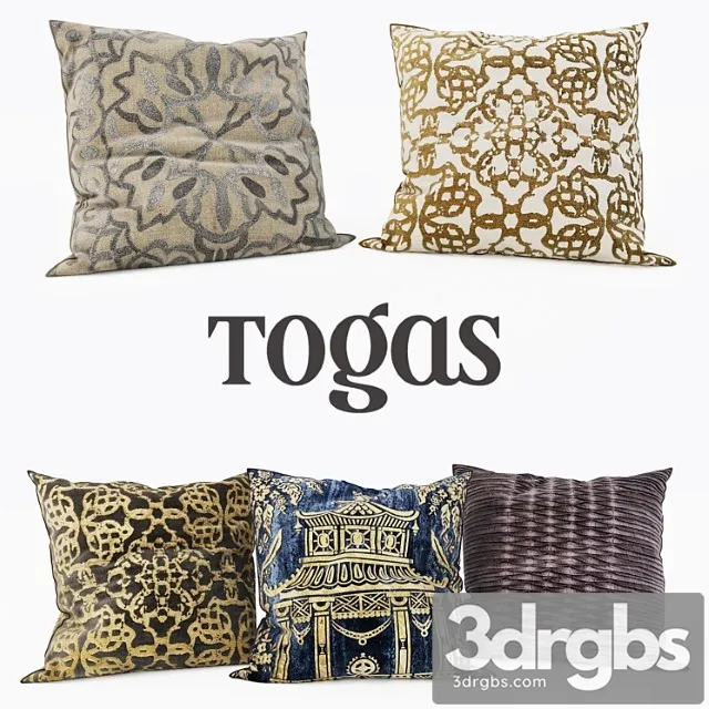 Togas – decorative set 2 3dsmax Download